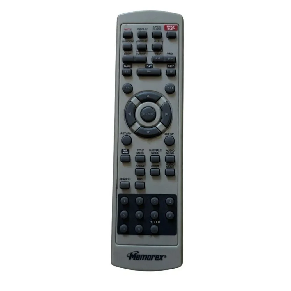 Memorex DVD Player Remote Control